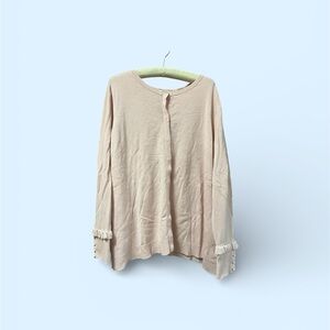 Women’s 3X “CJ Banks” Pink Sweater ((NWOT))